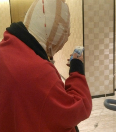 前超女王梓绷带裹脸：消失这么久去做了整容