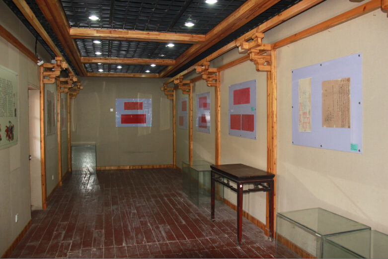 市民俗博物馆举办“馆藏纸质文物临时展”