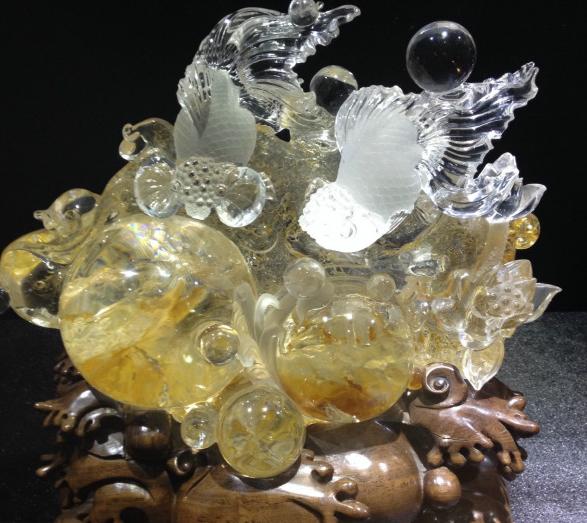 连云港东海水晶博物馆：新添工艺大师精品