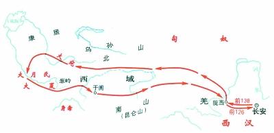 汉武帝如何开辟丝绸之路？