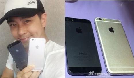 林志颖微博曝光疑似iPhone 6手机(图)