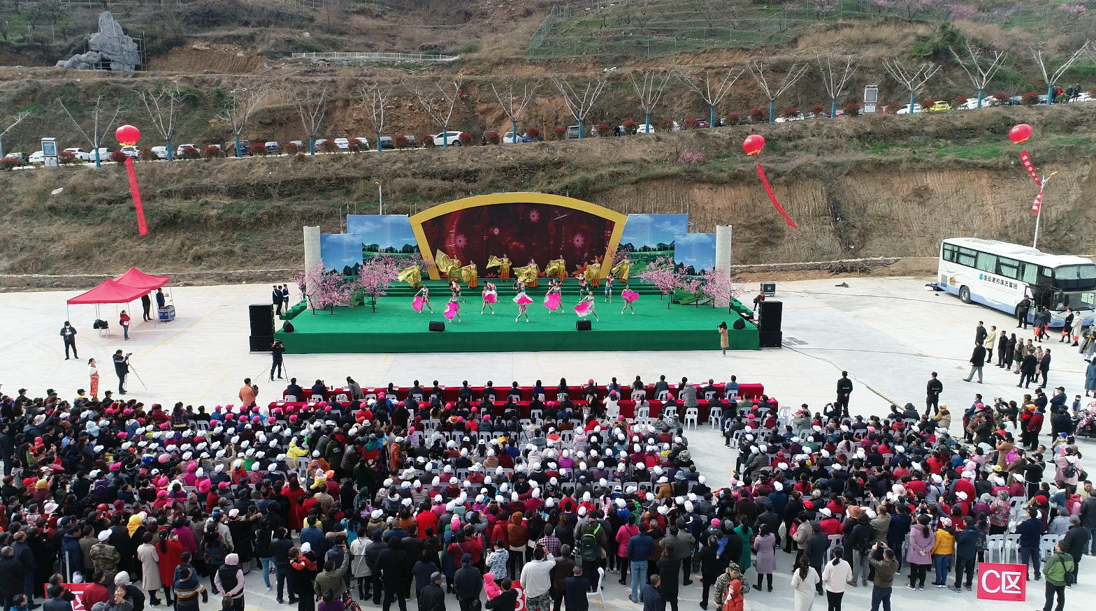 2019连云港市乡村旅游节暨开发区第四届桃花节拉开帷幕