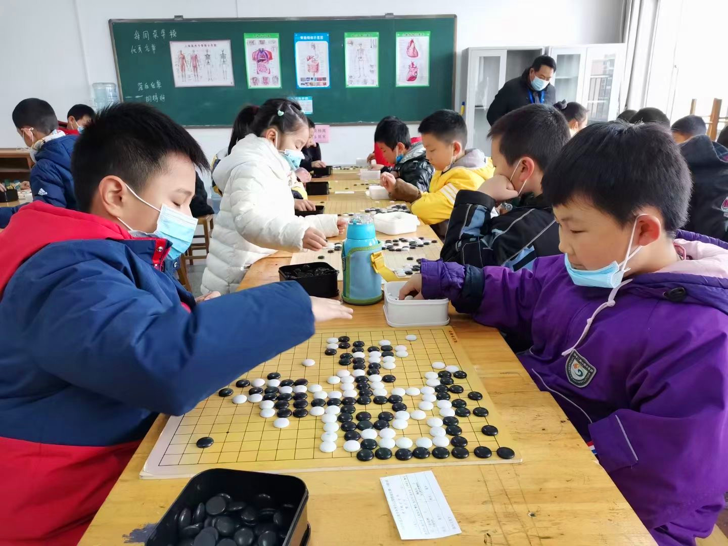 猴嘴街道承办全市中小学生围棋段级位赛