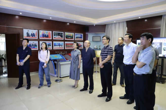 省审计厅领导调研连云港港口控股集团内审工作