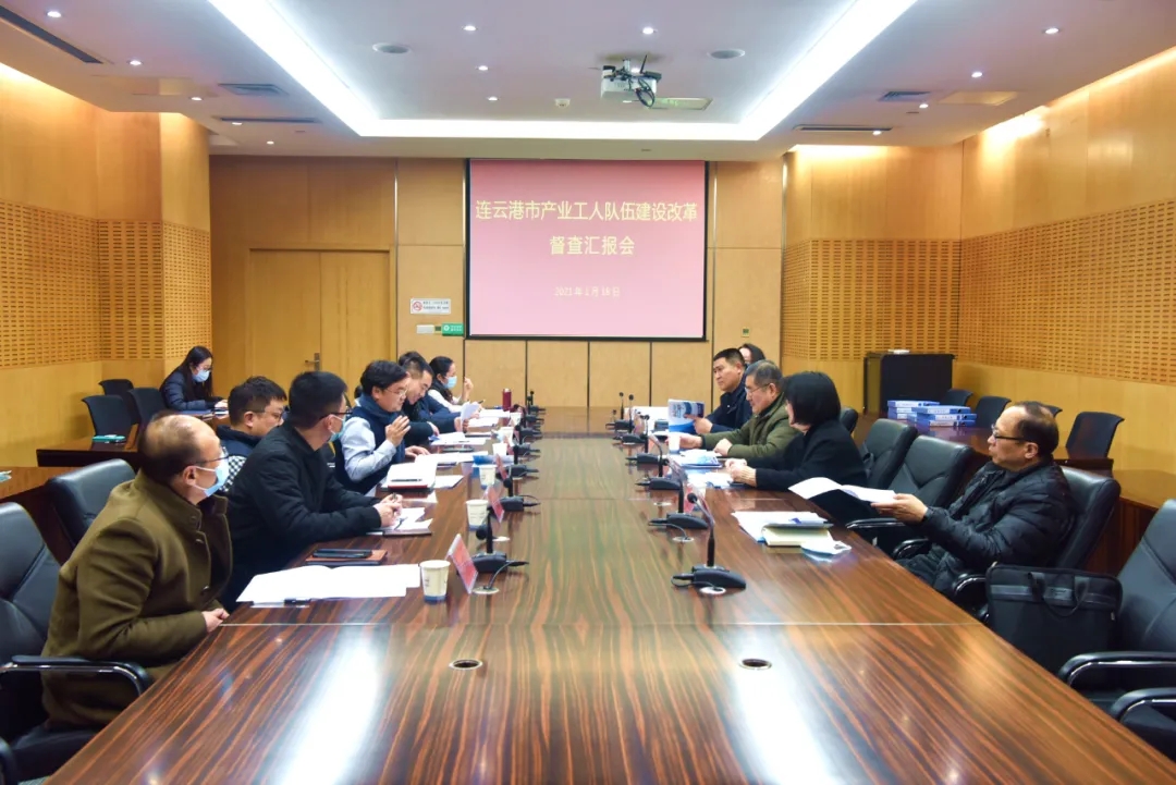 连云港市产改联席会督查组来开发区督查产改工作