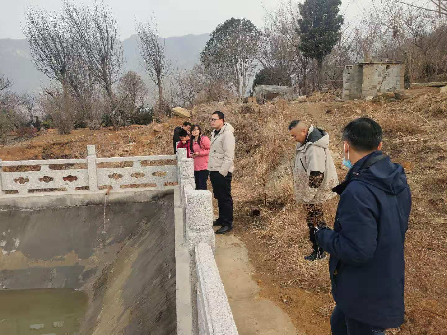 连云区农业农村局开展农业综合开发项目复查复验工作