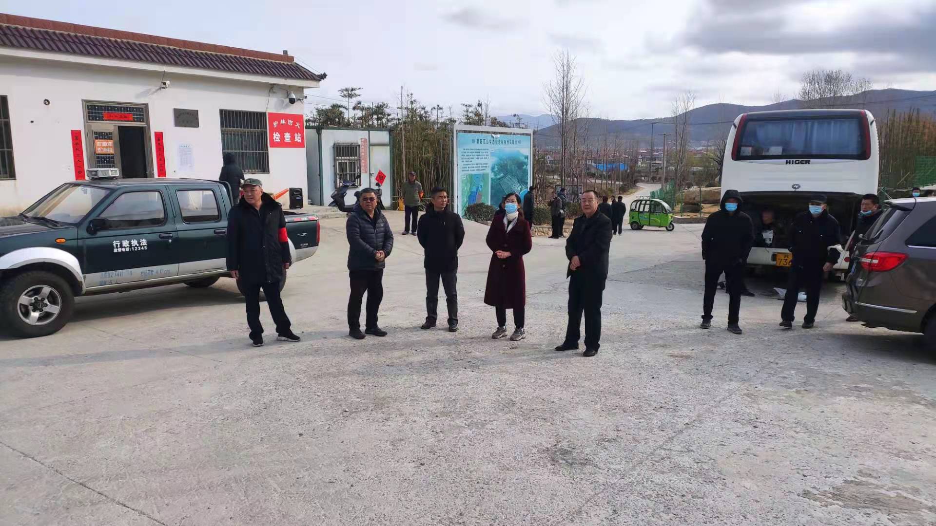 市国土资源局到朝阳开展森林防火督导检查工作
