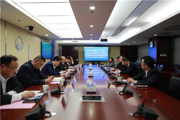 海洋网联船务有限公司董事长菊地高弘一行来港洽谈合作