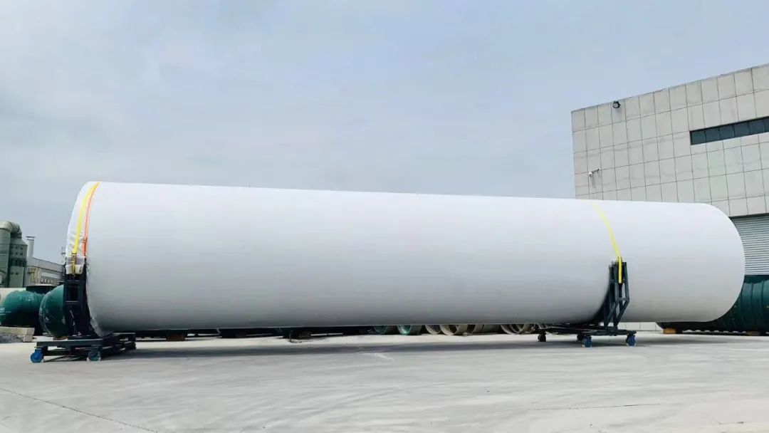 又一项“双碳”助推器！国内首支船用旋筒风帆在连云港开发区下线！
