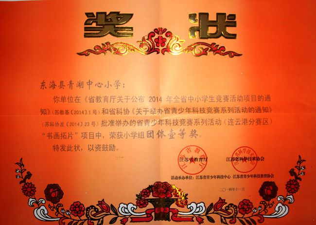 东海县青湖小学：科技特色教育再结硕果