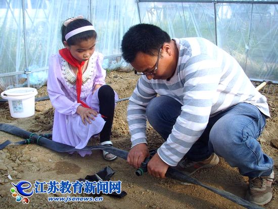 天宫太空种子落户东海横沟小学（图）