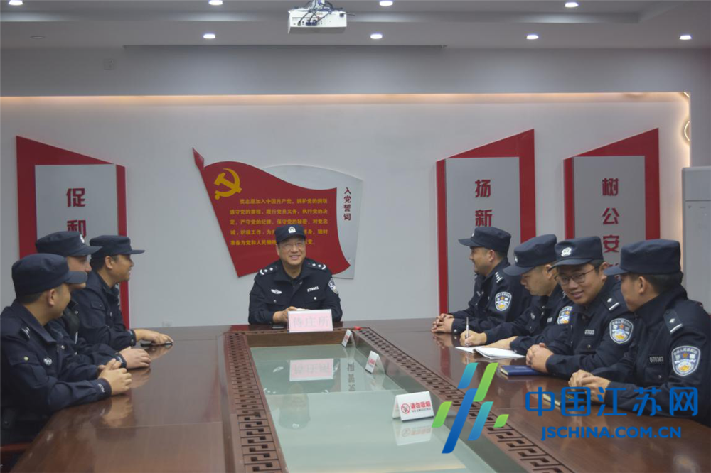 灌云县侍庄派出所：内强素质 外树形象 切实提升群众安全感满意度