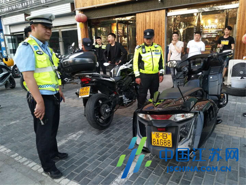 东海交警重拳整治非法改装车辆专项整治行动