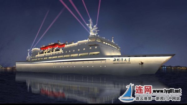 “海州湾之星”水上酒店开工 明年9月投入运营