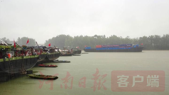 "豫货出海"一站即达，周口至连云港集装箱水运航线开通
