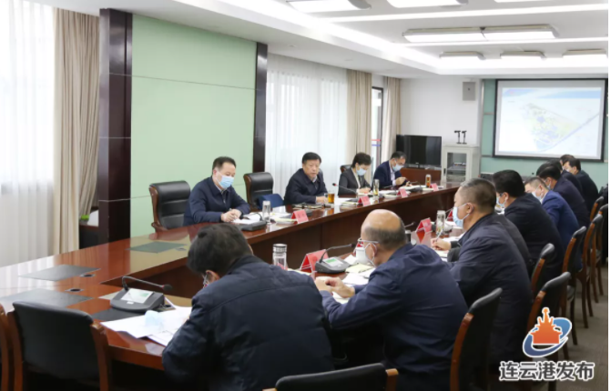 江苏省连云港市召开园博园项目建设情况汇报会