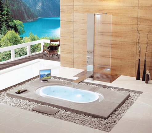 不一般的浴缸设计 为沐浴带来舒适享受