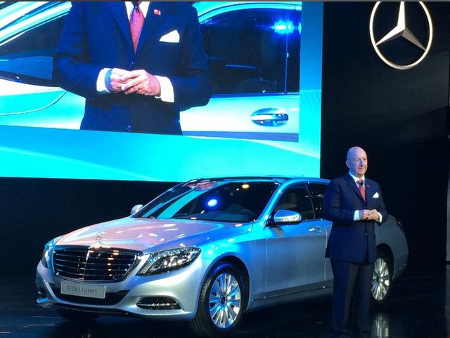 全新奔驰S级入门车型S320L上市 93.8万起售