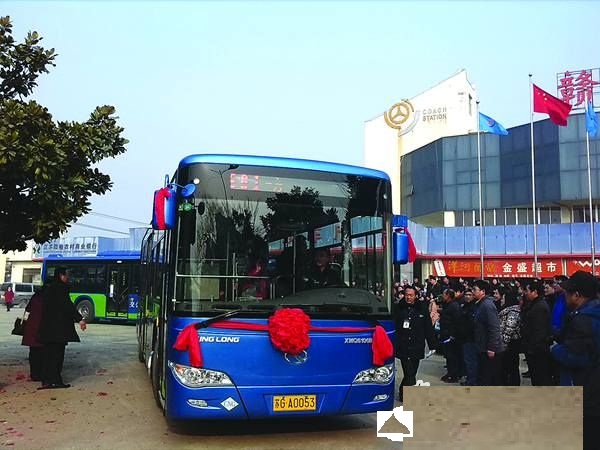 中国连云港网 区县 赣榆区 墟沟至赣榆601公交专线正式开通,很多市民